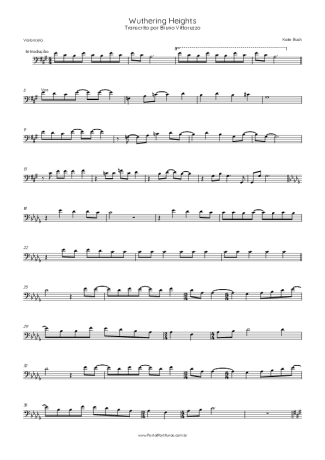 44236 Sheet music - Wuthering Heights - Cello