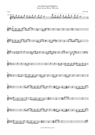 44235 Sheet music - Wuthering Heights - Violin