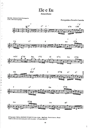 16929 Noten - Ele E Eu - Mandoline