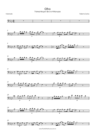 25621 Bladmuziek - Olha - Cello