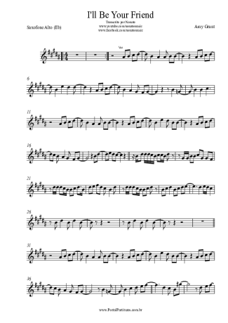 Amy Grant  score for Alto Saxophone