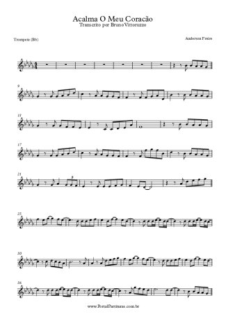 Anderson Freire Acalma O Meu Coração score for Trumpet