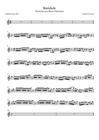 Anderson Freire  score for Alto Saxophone