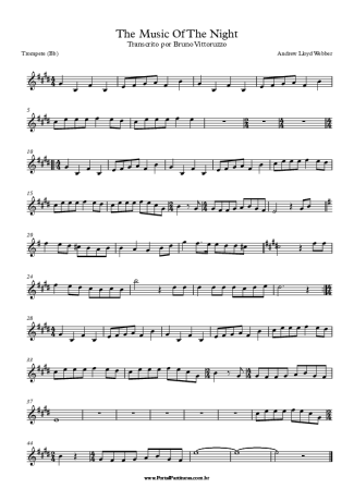 Andrew Lloyd Webber  score for Trumpet