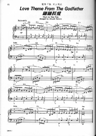 Andy Williams  score for Piano