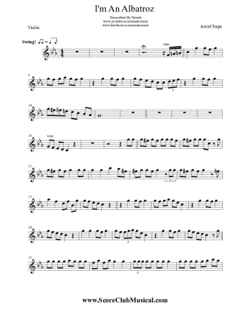 AronChupa  score for Violin