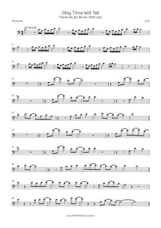 Asia  score for Trombone