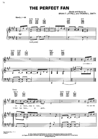 Backstreet Boys  score for Piano