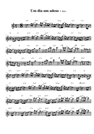 Belo  score for Alto Saxophone