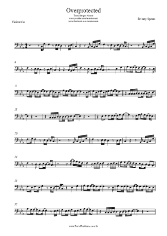 Britney Spears  score for Cello