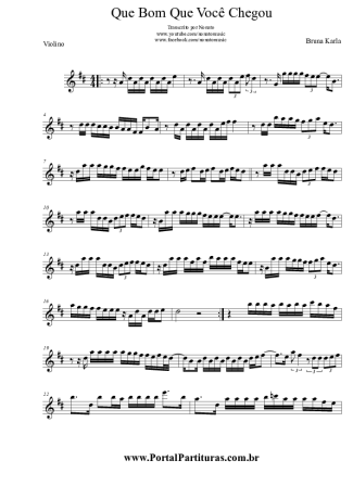 Bruna Karla  score for Violin