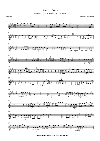 Bruno e Marrone  score for Violin