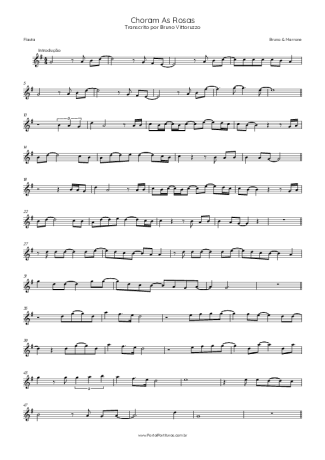 Bruno e Marrone  score for Flute