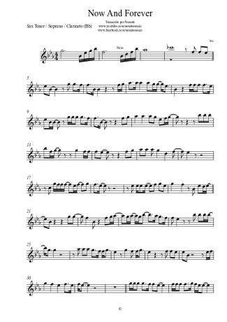Carole King  score for Tenor Saxophone Soprano (Bb)