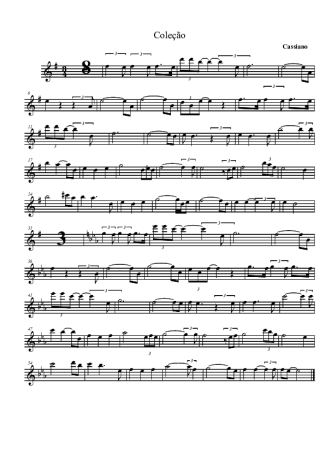 Cassiano  score for Tenor Saxophone Soprano (Bb)