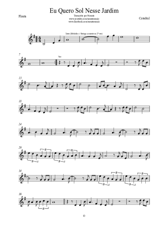 Catedral  score for Flute