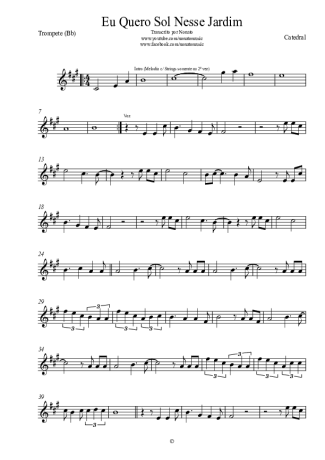Catedral  score for Trumpet