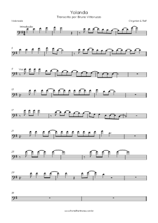 Chrystian & Ralf  score for Cello