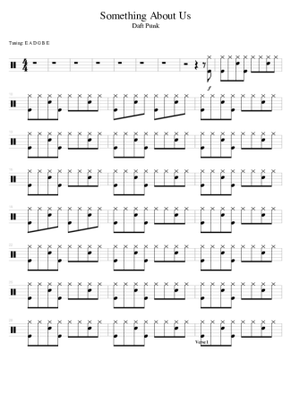 Daft Punk  score for Drums