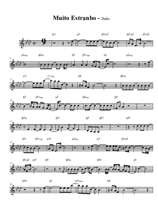 Dalto  score for Tenor Saxophone Soprano (Bb)