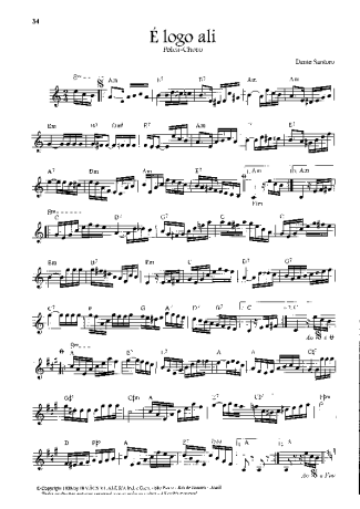 Dante Santoro  score for Violin