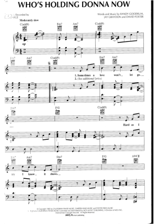 DeBarge  score for Piano