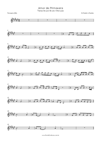 Score for Trumpet