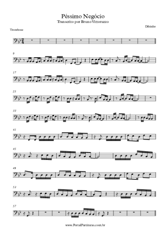 Dilsinho  score for Trombone