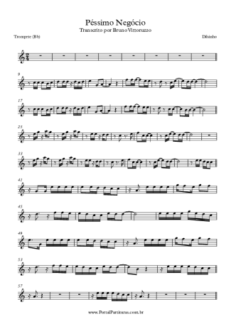 Dilsinho  score for Trumpet