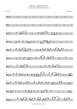 Dobie Gray  score for Cello