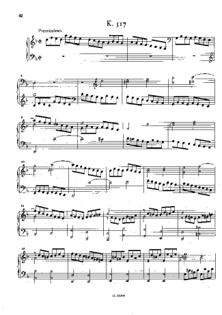 Domenico Scarlatti Keyboard Sonata In D Minor K.517 score for Piano
