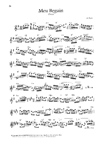 Domingos Pecci  score for Flute