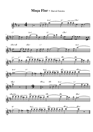 Durval Ferreira  score for Tenor Saxophone Soprano (Bb)