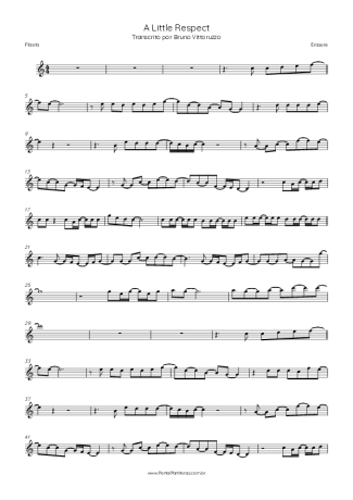Erasure  score for Flute