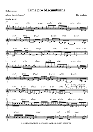 Fagner - Canteiros - Sheet Music For Trumpet