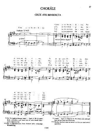 Franz Liszt Alte Deutsche Geistliche Weisen S.50 score for Piano
