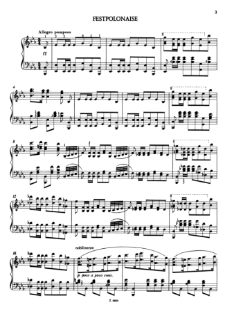 Franz Liszt  score for Piano