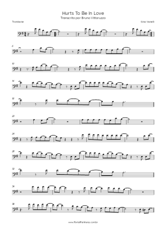 Gino Vannelli  score for Trombone