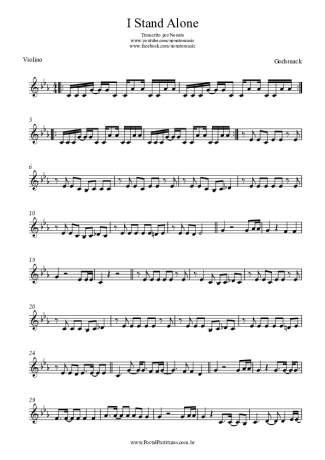 Godsmack  score for Violin
