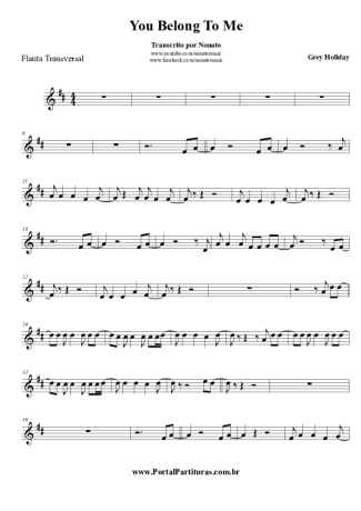 Grey Holiday   score for Flute