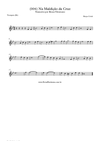 Harpa Cristã (006) Na Maldição Da Cruz score for Trumpet