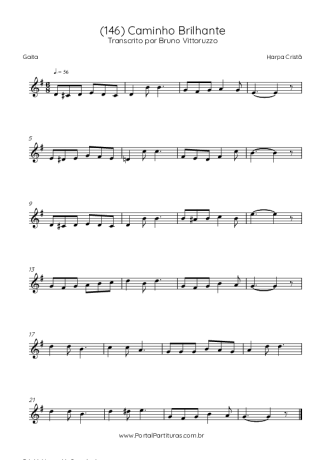 Harpa Cristã (146) Caminho Brilhante score for Harmonica
