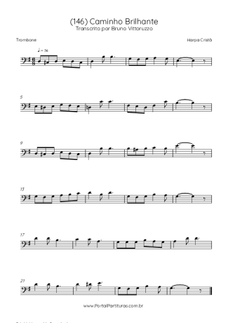 Harpa Cristã (146) Caminho Brilhante score for Trombone