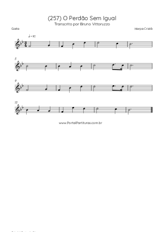 Harpa Cristã  score for Harmonica