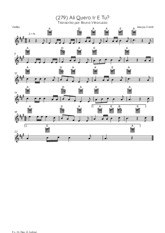 Score for Acoustic Guitar