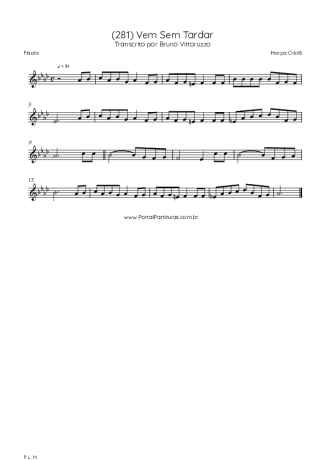 Harpa Cristã  score for Flute