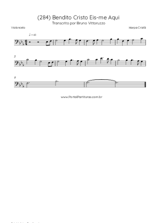 Harpa Cristã  score for Cello