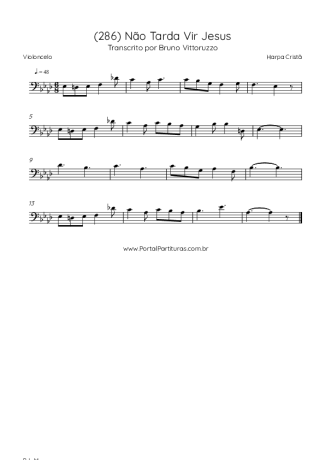 Harpa Cristã  score for Cello