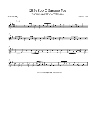 Score for Clarinet (Bb)