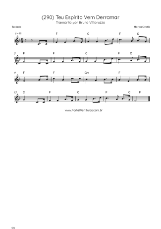 Harpa Cristã  score for Keyboard